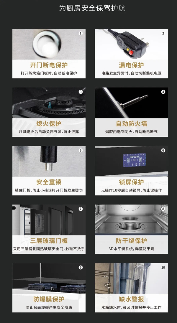 厨壹堂静音集成灶打造科技与厨房完美结合的美好生活