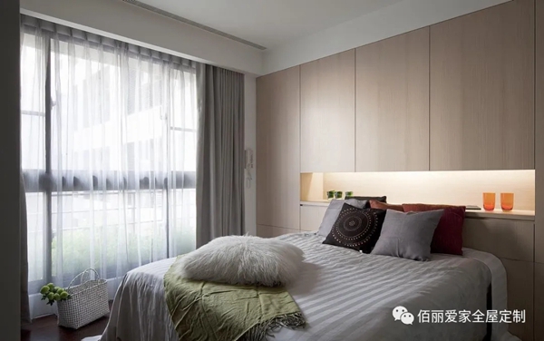 佰丽爱家全屋定制|小户型床头储物设计实例 佰丽爱家全屋定制|小户型床头储物设计实例