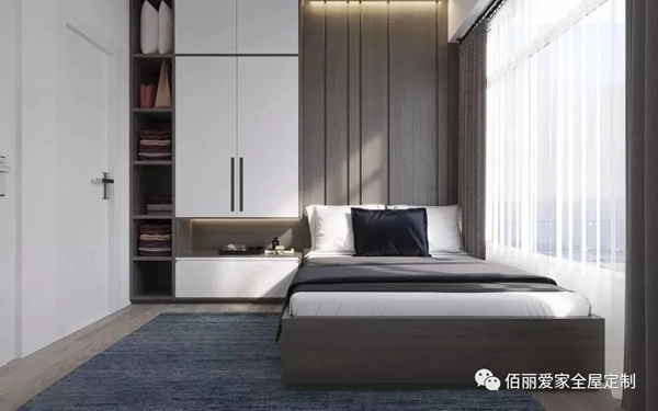 佰丽爱家全屋定制|小户型床头储物设计实例 佰丽爱家全屋定制|小户型床头储物设计实例