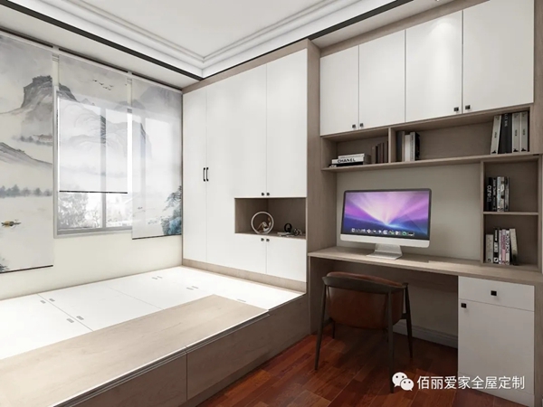 佰丽爱家全屋定制|榻榻米组合案例分享