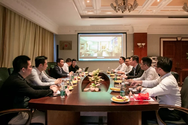 粤港澳酒店产业联合会与冠军联盟工程俱乐部莅临皇朝定制+ 粤港澳酒店产业联合会与冠军联盟工程俱乐部莅临皇朝定制+