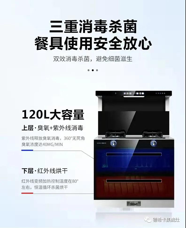 德希卡带领集成灶进入守护空气清新厨房领域!