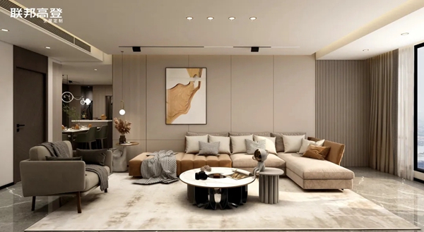 联邦高登全屋定制|188m²现代之家，一次颜值与功能的双向奔赴