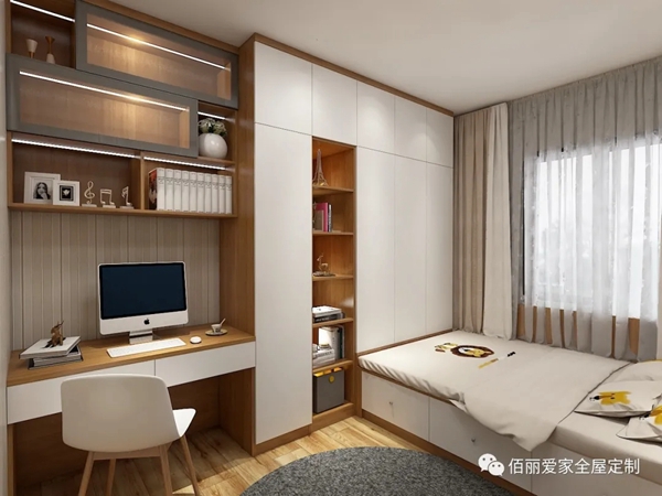 佰丽爱家全屋定制|榻榻米组合案例分享