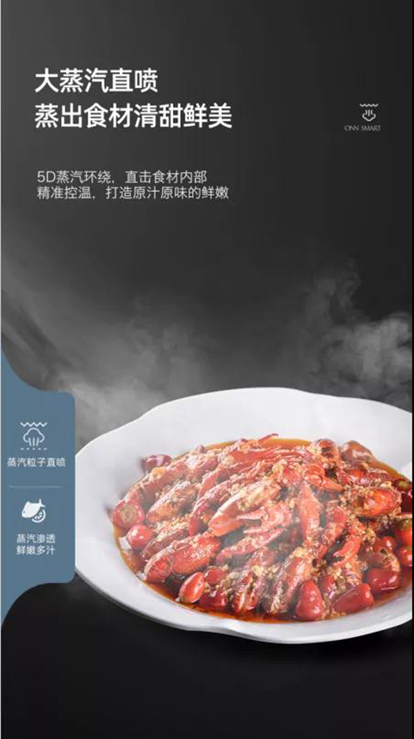 欧诺尼 |能蒸善烤，让您享受烹饪美食的乐趣！