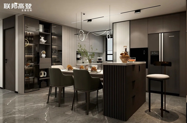 联邦高登全屋定制|188m²现代之家，一次颜值与功能的双向奔赴
