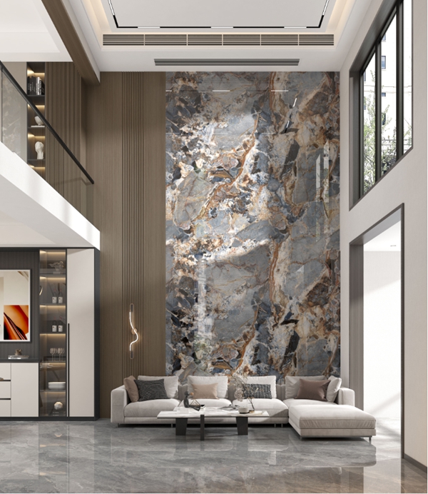 欧神诺瓷砖|盘古麟石：1600x3200mm，颜品兼具，揽藏大境