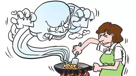 名节集成灶：厨房油烟危害不容忽视