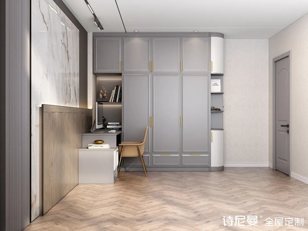 诗尼曼全屋定制|这小两口的148㎡ 新婚之房，居然整个小区都在偷学！