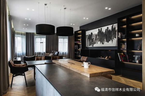 信祥木业：黑色空间 一个永远不会出错的颜色