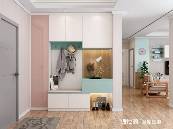诗尼曼全屋定制|135㎡两房两厅，颜值在线，老婆大呼喜欢！