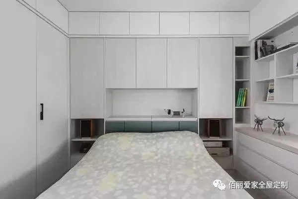 佰丽爱家全屋定制|小户型床头储物设计实例