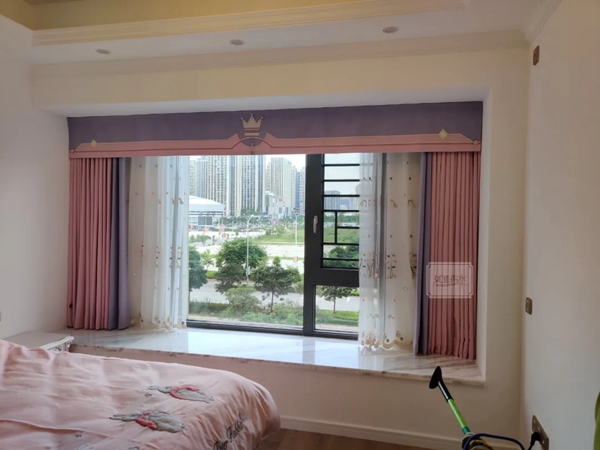 如鱼得水窗帘精品|U型与L型飘窗窗帘安装技巧＆实景案例赏析