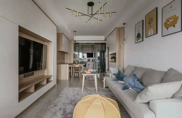 帅太全屋定制|80㎡三居室全屋定制，合理布局设计，小户型也能很舒适！