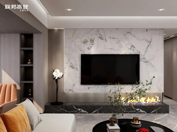 联邦高登全屋定制|150m²简约治愈风，想象中的家在这里实现了！