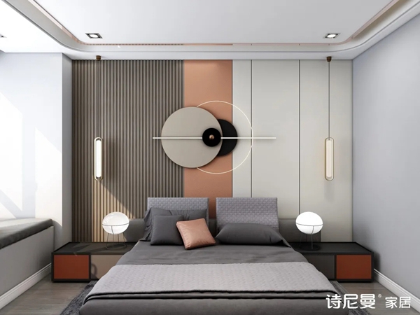 诗尼曼全屋定制|精选了15款女生超爱的卧室背景墙，这颜值的卧室太叫人羡慕了！