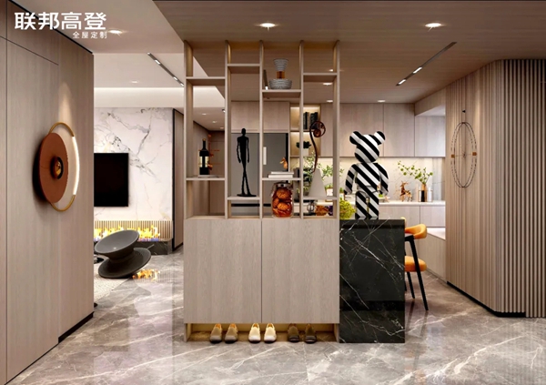 联邦高登全屋定制|150m²简约治愈风，想象中的家在这里实现了！