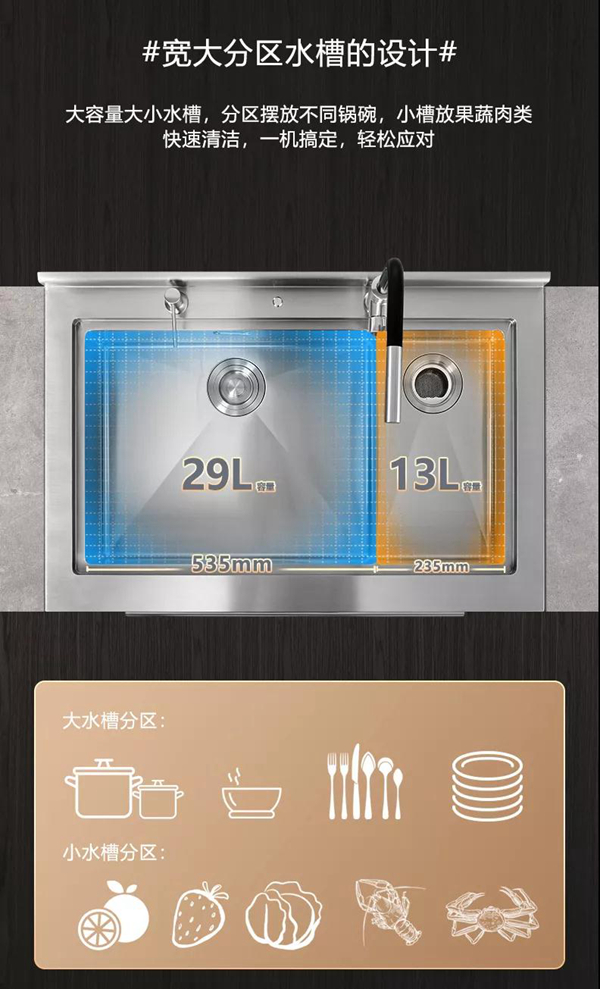 洗消烘存四合一，佳歌新一代超声波集成水槽破界上线！