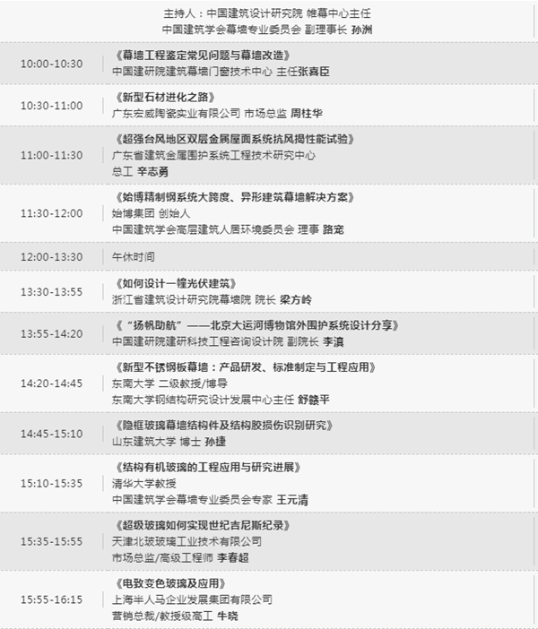 幕墙圈都来了！5天盛会，20大幕墙行业核心趋势一次听个够！