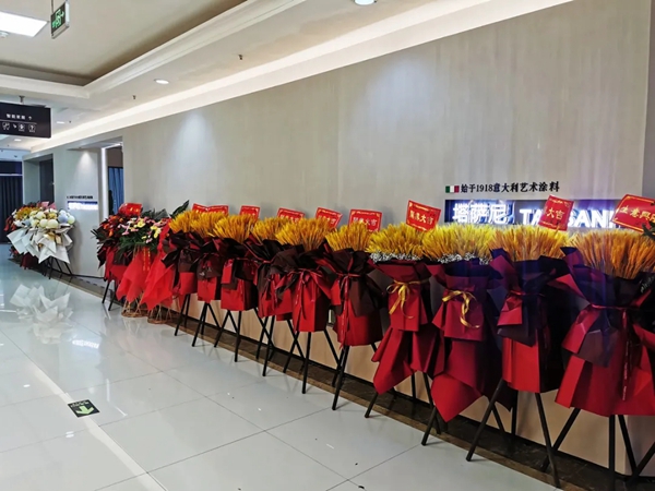 TASSANI塔萨尼艺术涂料▏西安国际馆盛情启市，加速西北市场战略布局