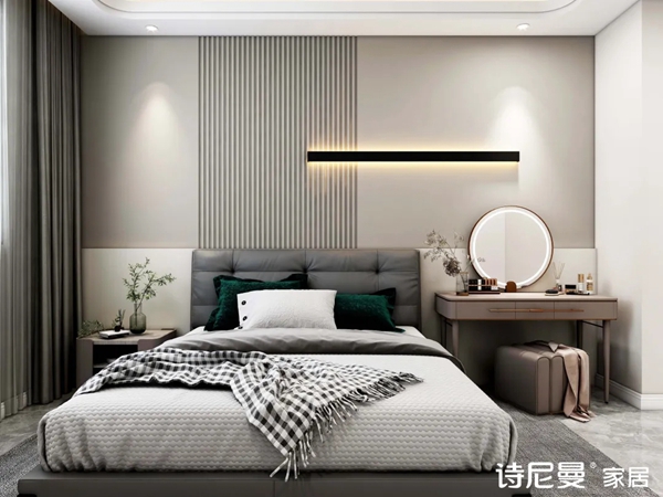 诗尼曼全屋定制|精选了15款女生超爱的卧室背景墙，这颜值的卧室太叫人羡慕了！