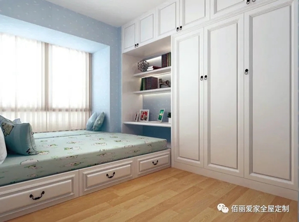 佰丽爱家全屋定制|小户型床头储物设计实例 佰丽爱家全屋定制|小户型床头储物设计实例