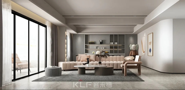客来福全屋定制|这样做客厅瞬间变得敞亮？邻居纷纷来我家取经！