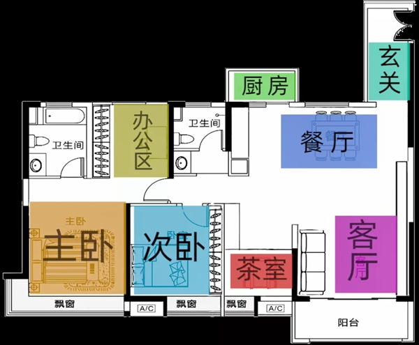 玛格全屋定制|这套135㎡现代简约两房，不得不感叹这届年轻人真会玩~