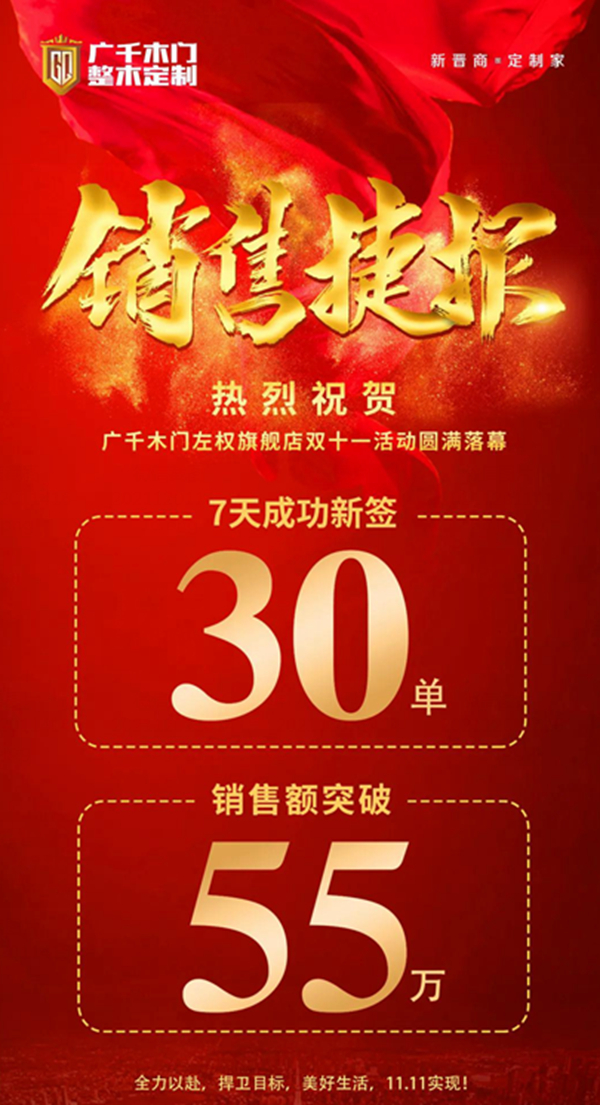 广千木门-月忆 | 聚焦11月，一切美好，如期而至！