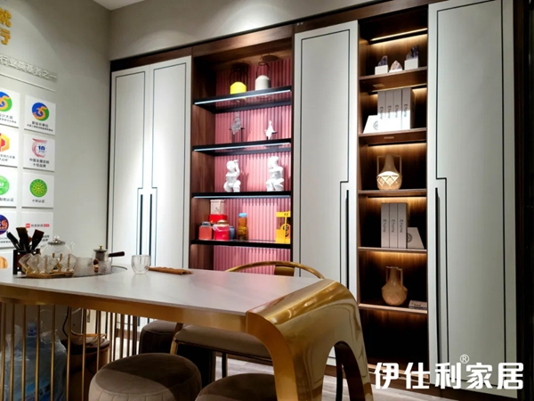 伊仕利家居新塘全案展厅落地,整体体验感百分百
