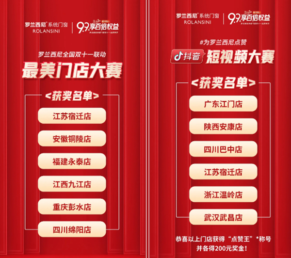 2021罗兰西尼双11联动活动全阶段圆满结束!