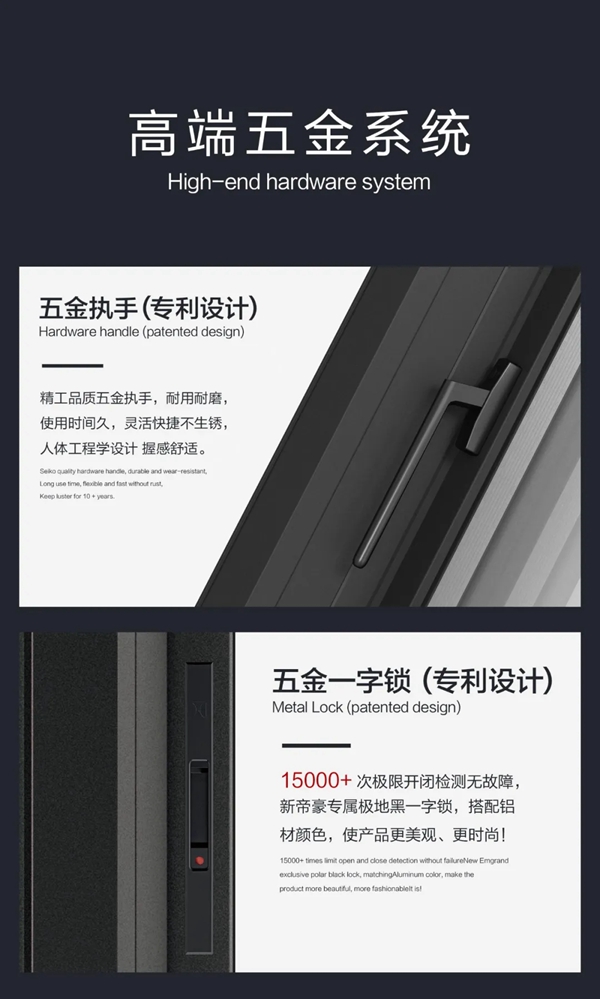 新帝豪门窗新品T20中窄推拉门，以极简设计缔造质感生活