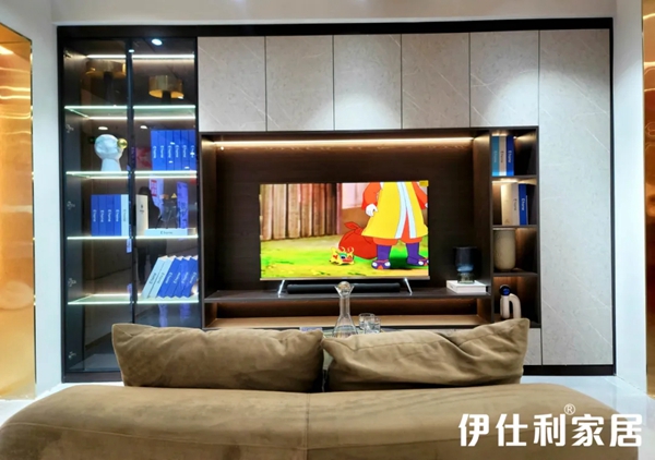 伊仕利家居新塘全案展厅落地,整体体验感百分百