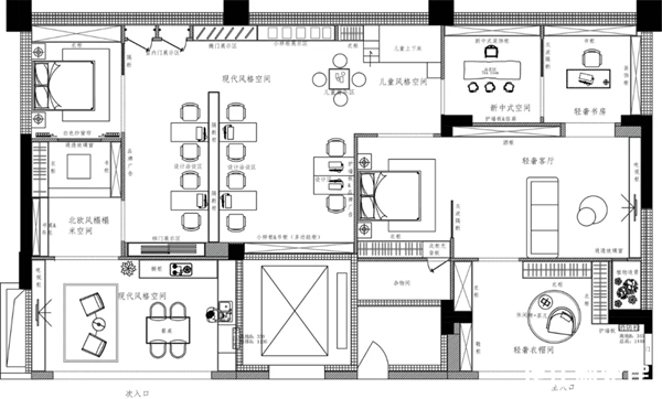 伊仕利家居新塘全案展厅落地,整体体验感百分百