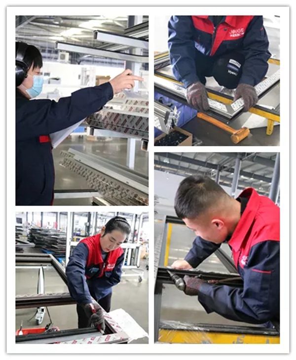 乔居门窗全员弘扬新时代工匠精神,实操比赛喜获佳绩