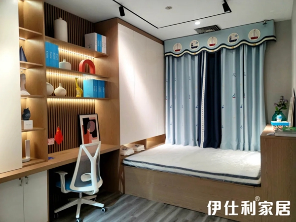 伊仕利家居新塘全案展厅落地,整体体验感百分百