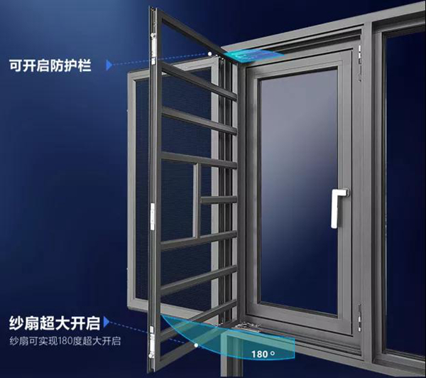 冠豪门窗-皇冠125系列断桥系统窗，实力打造舒适的高级感空间