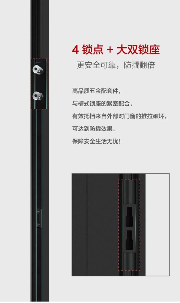 新帝豪门窗新品T20中窄推拉门，以极简设计缔造质感生活