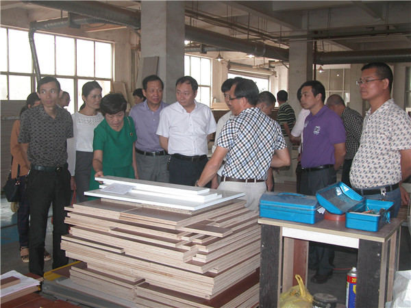  漳州市南靖县各级领导莅临金宝莱新工业园参观交流指导工作