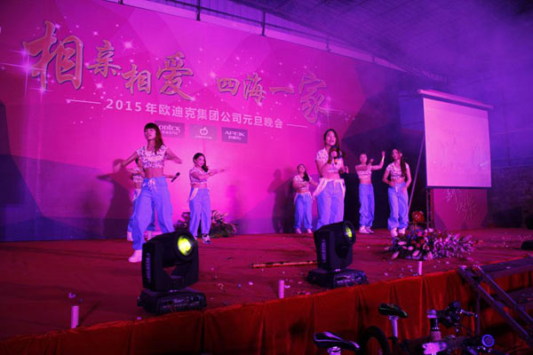“相亲相爱，四海一家”2014年度欧迪克集团大型联欢晚会
