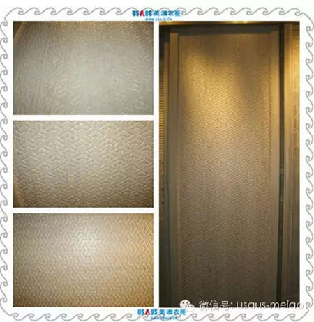 新品发布：美澳衣柜——模压移门(一)