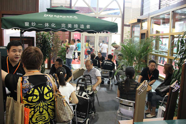 美萨门窗：第十六届广州建博会现场报道