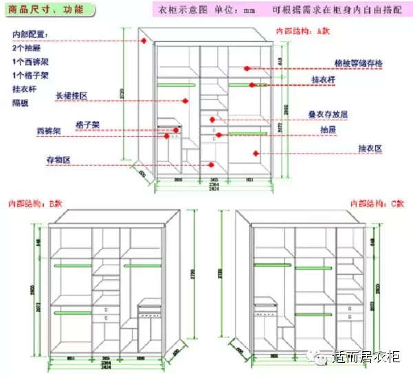 衣柜设计有妙招,适而居满足你的一切需要 衣柜设计有妙招,适而居满足你的一切需要