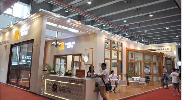 圣米兰门窗：2015广州建博会完美收官，尽现意式门窗之风范