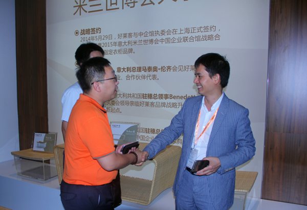 好莱客“精彩在县”财富盛宴绽放2015建博会