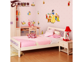 美腾儿童卡通墙布 动画里的世界也成现实