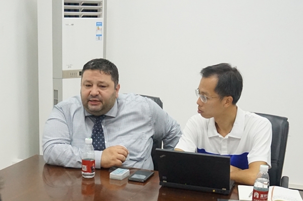 德国格屋集团高管到富轩公司访问交流