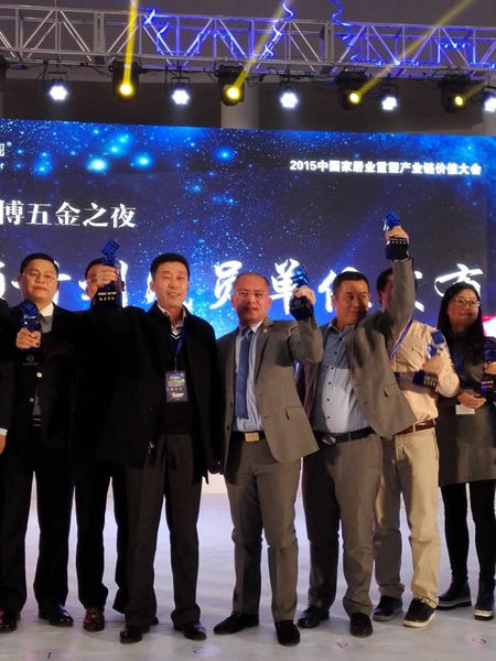 顶固衣柜2015行业年会斩获三大殊荣！