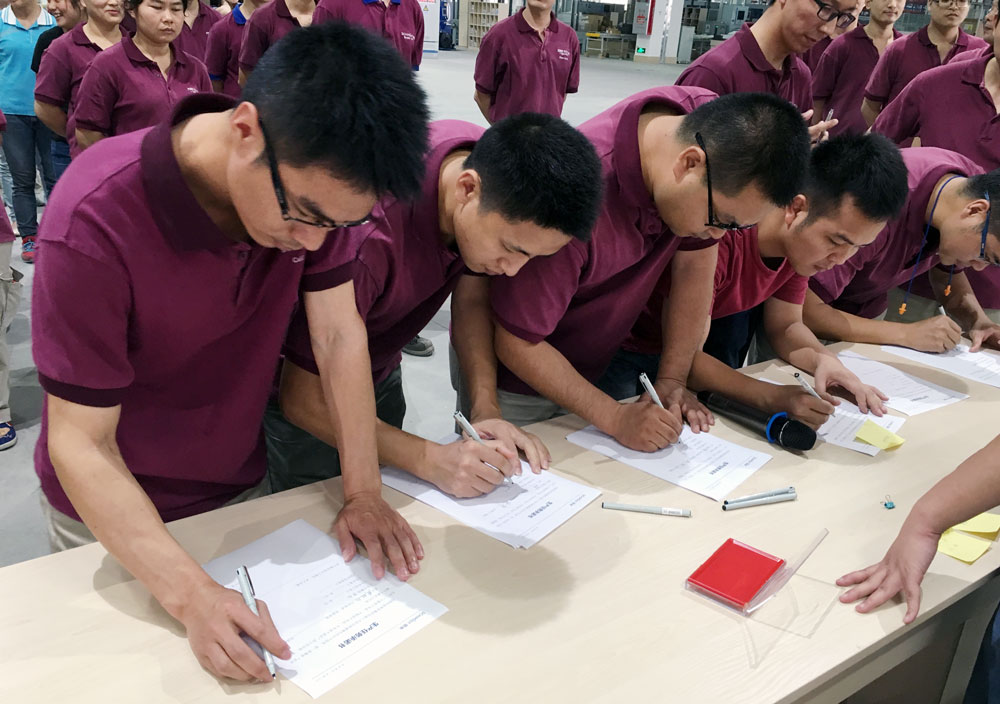 雄心壮“制”，司米橱柜制造系统吹响了冲锋的集结号