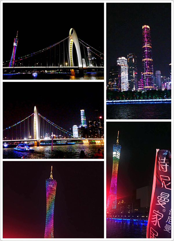 诗尼曼家居2016年媒体交流会 浪漫夜游珠江 诗尼曼家居2016年媒体交流会 浪漫夜游珠江